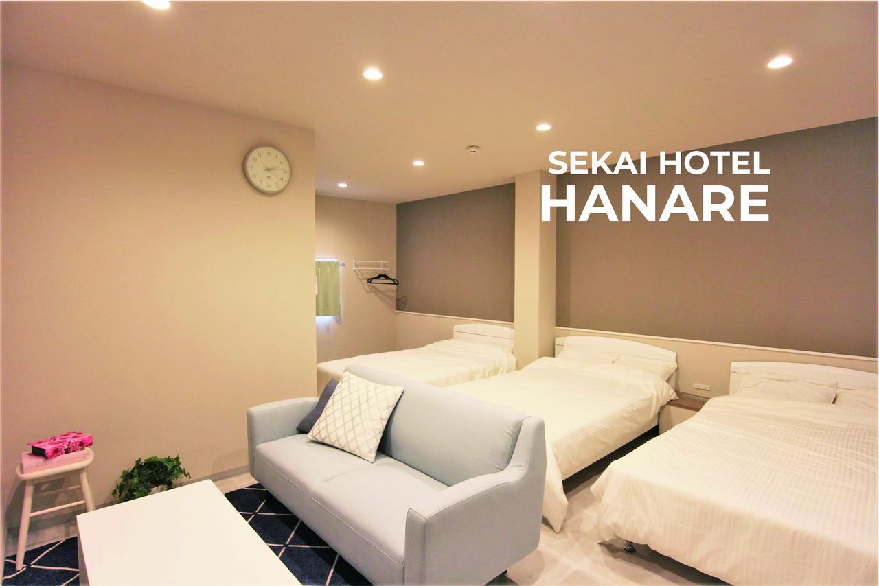 Sekai Hotel Ayame Osaka Exterior foto